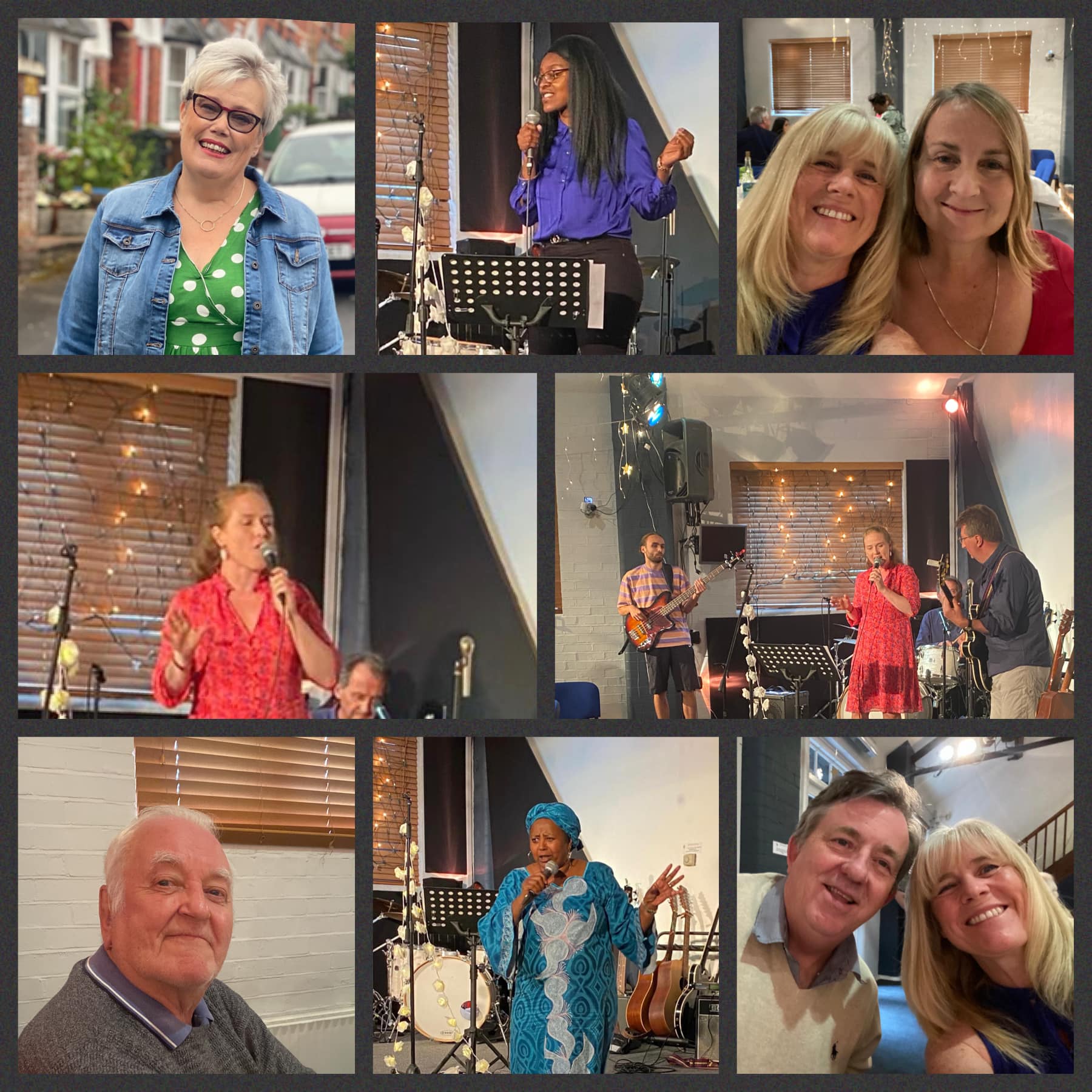 Community event with music and fellowship